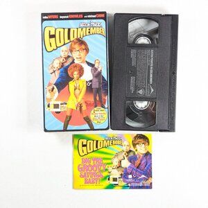 2002 AUSTIN POWERS Goldmember VHS movie, classic tape Beyoncé Mike Myers